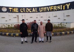 delegation of students and faculty from Doon PG College